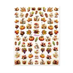 No. 2 Autumn, Water Decal Sticker, Moyra 